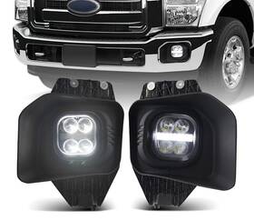 Tecoom Flf25016 Led Fog Lights With Daytime Running Lamps Assembly Kit Compatible With