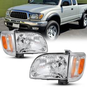 Ak-yb-t010411 Teilando Headlights&corner Lights Assembly For 2001 2002 2003 2004 Toyota Tacoma Picku