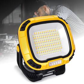 Wl0892ye Tekstap 6000mah Magnetic Work Light Rechargeable With 4000 Lumen Ip65 Water... Fast Ship