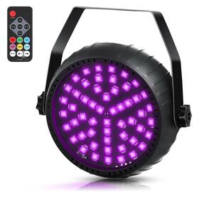 Bat-s101-rgb-1p Telbum Rechargeable Strobe Lights For Parties Wireless Led Halloween Light Ba