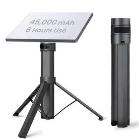 Xl0017 Tescybermods Starlink Mini Power Stand With 45000mah Battery Pack - 6hr Use Adjustable Tripod