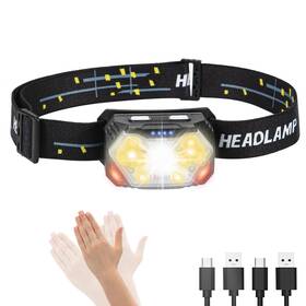 T-hl-01 Teutesiss Headlamp Ultra-light Bright Led Headlight With White Red Light Waterproof Mo