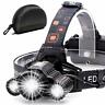 Tg-t006 Cobiz Headlamp Flashlight Usb Rechargeable Led Brightest High Black
