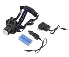 Th00400 Leshp Xml Led Zoomable Headlight Headlamp Flashlight Car Charger
