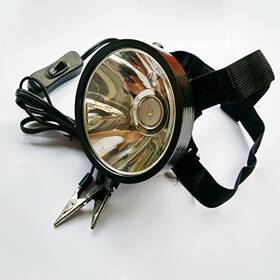 The Seller Apartner 445044488484 10w 12v Led Outdoor Headlamp Hunting Fishing External Power Dc Clip Headli