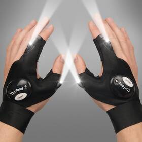 Us-led-usb01 Thxtoms Led Flashlight Gloves Father Gifts For Men Him Christmas Birthday D