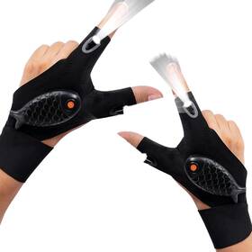 Us-tt-190b Thxtoms Led Flashlight Gloves Rechargeable Fathers Day Dad Gifts For Men