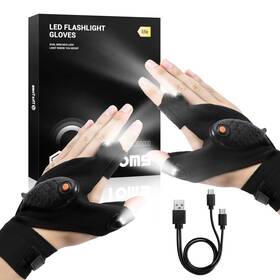 X0003 Thxtoms Flashlight Gloves Rechargeable Valentines Day Birthday For Men Husba