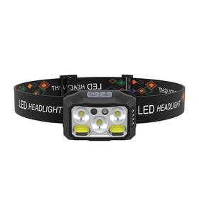 Td23001 Tiboing Headlamp Flashlight A 300-lumen Ultra-bright Led Rechargeable With W