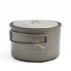 Pot-700-l Toaks Light Titanium 700ml Pot
