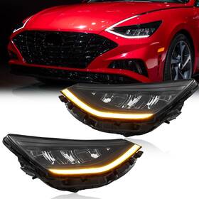 Todo 92102-l1100 Led Headlights Headlamp Assembly For 2020-2022 Hyundai Sonata Driver An