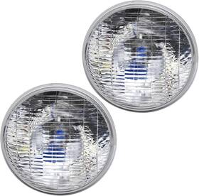 Toh4002-2 Tojio A Pair Of H4002 Super Vision Crystal Headlight Halogen Sealed Beam Hea