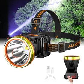 Toprated 653998451554 High Power Led Headlamp Super Bright Adult Motion Sensor Headlight Spotlight