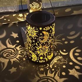 Sun-20 Topvelo Solar Lanterns Outdoor With Two Light Modes Waterproof Hanging For Gar