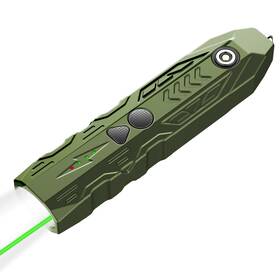 Tf9063-g-d-g Toughsoul Edc Flashlight And Green Beam Combo 1000 Lumen Slim White Led Port