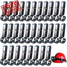Chy-01a Ttsam 30 Pcs Hard Hat Accessories For Headlamp Clips 30pcs