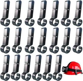 Ttsam-ha001  Ttsam 20 Helmet Clips For Hard Hat Easily Mount Headlamp On Narrow-edged