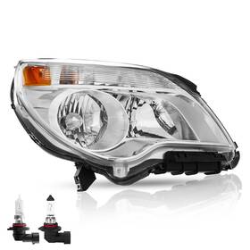 Tt-05-eqx10-001-1-r Ttun Auto Compatite With 2010-2015 Chevy Equinox Ls/lt/ltz Headlight Assembly Halogen T