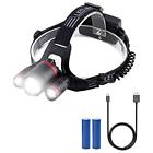 Ty02 Led Headlamps Super Bright Torch Settings Usb Rechargeable 726587587986