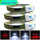 Ul136 Waterproof Headlamp Flashlight Led White And Red Lights 608442650434