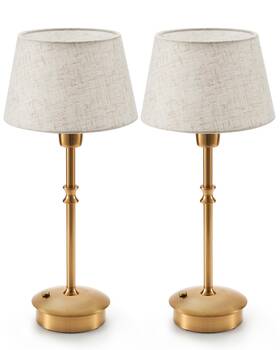 Hvus-20632e6 Umexus Small Cordless Lamp Rechargeable Table Lamps Set Of 2 Dimmable Batter