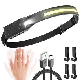 Unbon 427245825176 Headlamp Rechargeable 230 Wide Beam Head Lamps Led Super Bright Rechargeab
