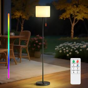 Uuffoo 765&764 Solar Floor Lamp Rechargeable Cordless Outdoor Lamps Warm White