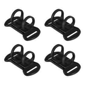 Uxcell 723115886535 Headlamp Flashlight Holder 4 Pcs Silicone Soft High Elastic Stand