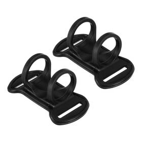 Uxcell 723115886559 2pcs Headlamp Flashlight Holder Silicone Soft High Elastic Stand