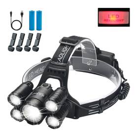 Yp003 Vaasee Rechargeable Headlamp 2000 Lumen Ultra Bright 5 Led Head Lamp For Adults Wa