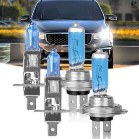 Vamota H1 H7 Fit For Kia Sedona 2006-2007 Early High Performance Halogen Headlight Bulbs
