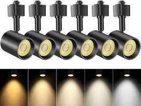 I-tl10w5cct-b6 Vanoopee 5-color Led Track Lighting Heads H Type Light Dimmable B