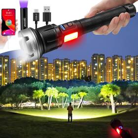 P90.2 Vastfire Rechargeable Flashlights High Lumens 2024 Brightest Flashlight Spotl