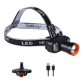 Km-2926 Vavofo Led Headlamp 2400mah Rechargeable 2000 Lumen Bright Zoomable Waterproof Ou