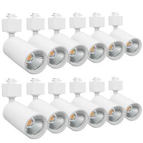 12pack7w800lmdimmableh001 Vayannksun H Type Track Lighting Heads 7w Dimmable Led Light Head Replacement Fixt