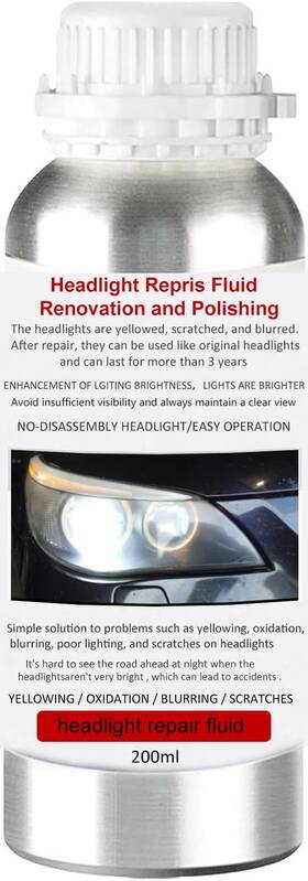 Cyy-545 Vctselity 200ml Headlight Restoration Liquid Car Polishing Repair Fluid Hea