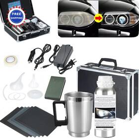 Dcd00 Vctselity Headlight Restoration Kit 200ml Auto Lens Polish Repair Atomizing Vapor Tool