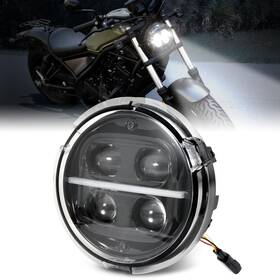 Vst-010201-002 Veisutor Led Headlight Assembly For Rebel Cmx300 20-24 Headlamp Front L