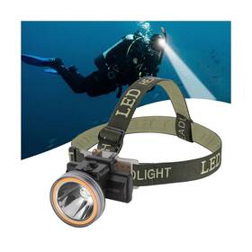 Ipx8 Venlon 769029885004 Rechargeable Diving Headlamp Waterproof Underwater Flashlight... Fast Ship