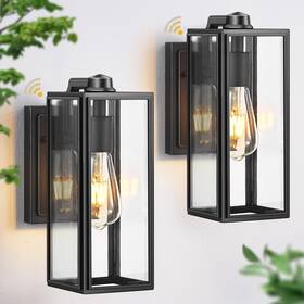 V81242bk Vianis Outdoor Wall Light Fixtures Dusk To Dawn Lanterns Anti-ru