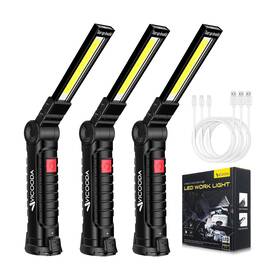 Vicooda 183791810516 Rechargeable Led Work Light With Magnetic Base Usb 360 Rotating