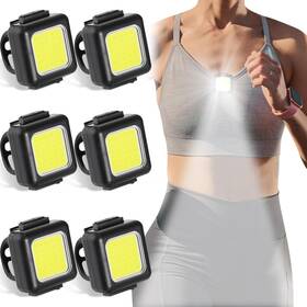 Anb-vihose-364 Vihose 6 Pcs Outdoor Night Running Lights For Runners High Visibility Recharg