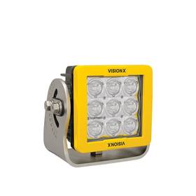 Mbhb0709agadbk Vision X Lighting Bt Heavy Industrial Black Housing 9-led Anti Glare Optics Clear