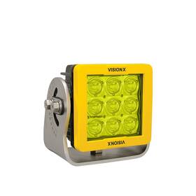 Mbhb0709agsyadbk Vision X Lighting Bt Heavy Industrial Black Housing 9-led Anti Glare Optics Selective Yellow