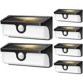 Vh1730 Vivohome Linkable Solar Lights Outdoor 2500lm Motion Sensor Wall With