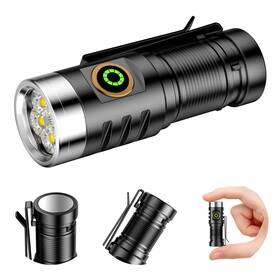 Vb-sd-2134-us Volisaber Edc Rechargeable Handheld Flashlight 1600 Lumens Mini Led Powerful Super Bri