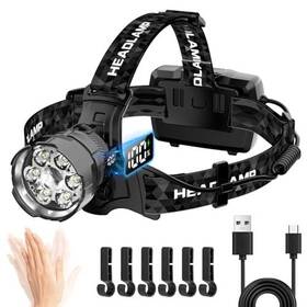 P515 Vophicho Rechargeable Headlamp 180000 Lumens Super Bright Led Head Lamp With Motion