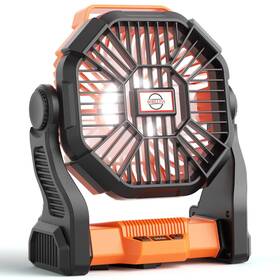 Vosfeel 977946622969 Portable Camping Fan 20000mah Battery Powered Rechargeable Persona... Fast Ship