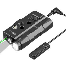Tl8408-1 Votatu V848 Laser Light Combo Green/ir And 1700lm Flashlight/ir Illumina
