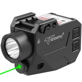 Vo8021 Votatu H2l Series Laser Light Combo Magnetic Rechargeable 1000 Lumens Strobe